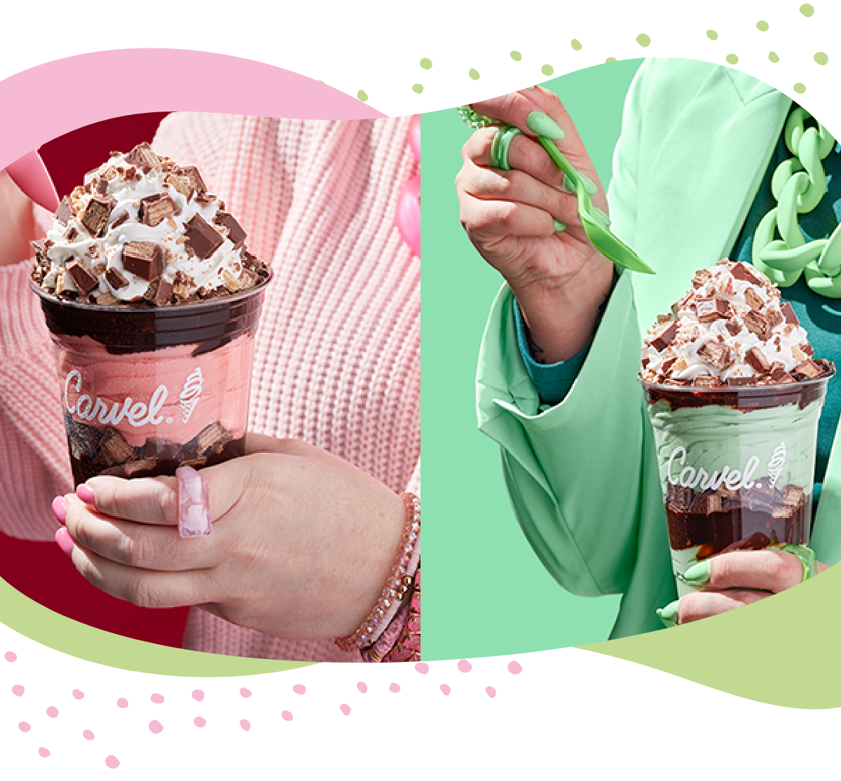 Have you tried the new KITKAT® Duos Sundae Dashers®? 🤤 Carvel Ice Cream