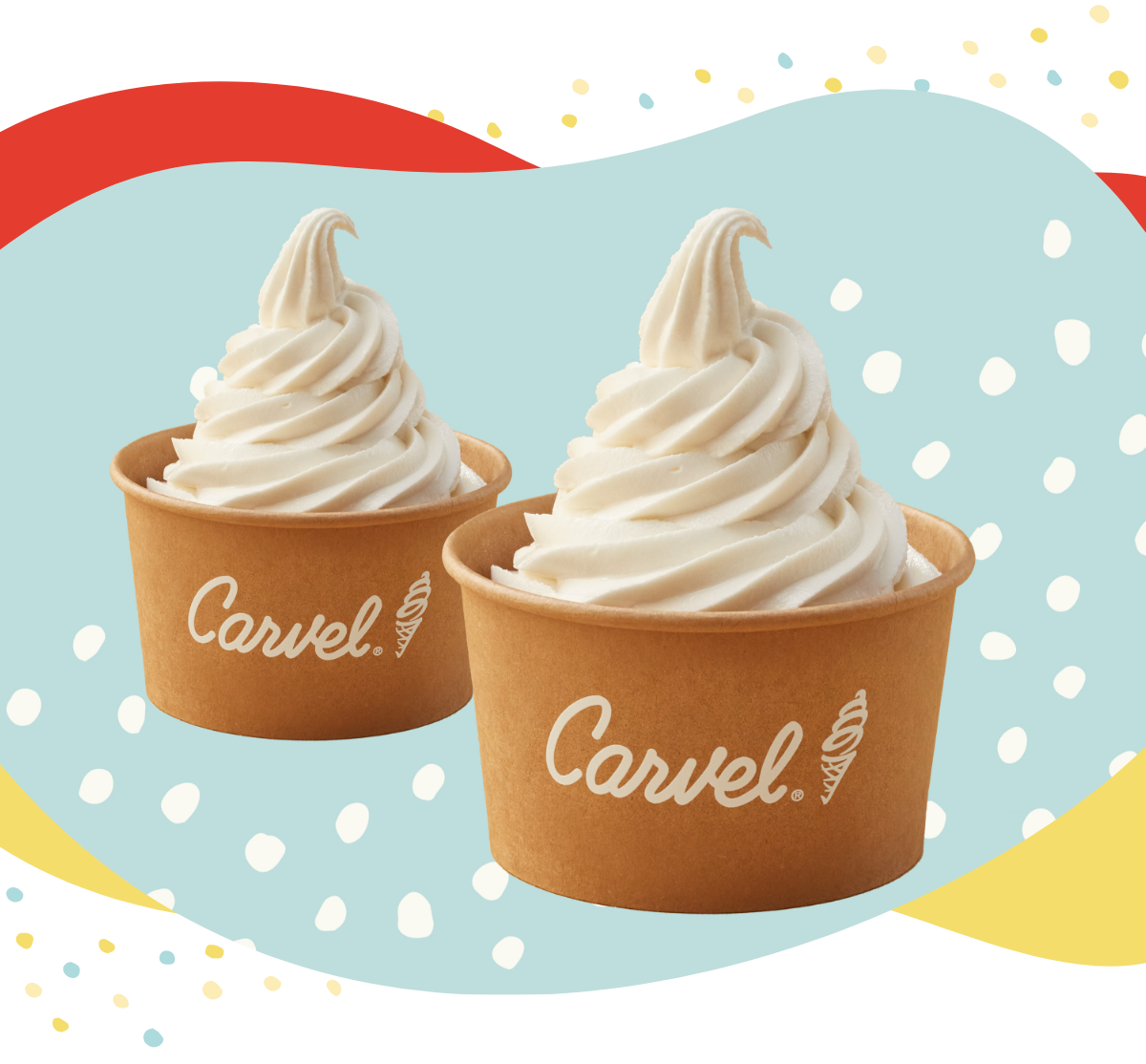 National Ice Cream Day = BOGO soft serve 🍦 Carvel Ice Cream